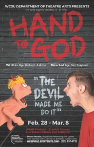 image of poster for 'Hand to God'