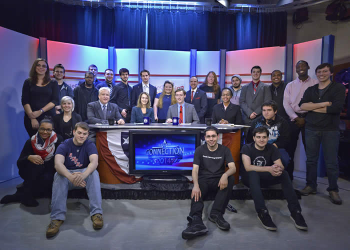Image of the "Election Connection" crew