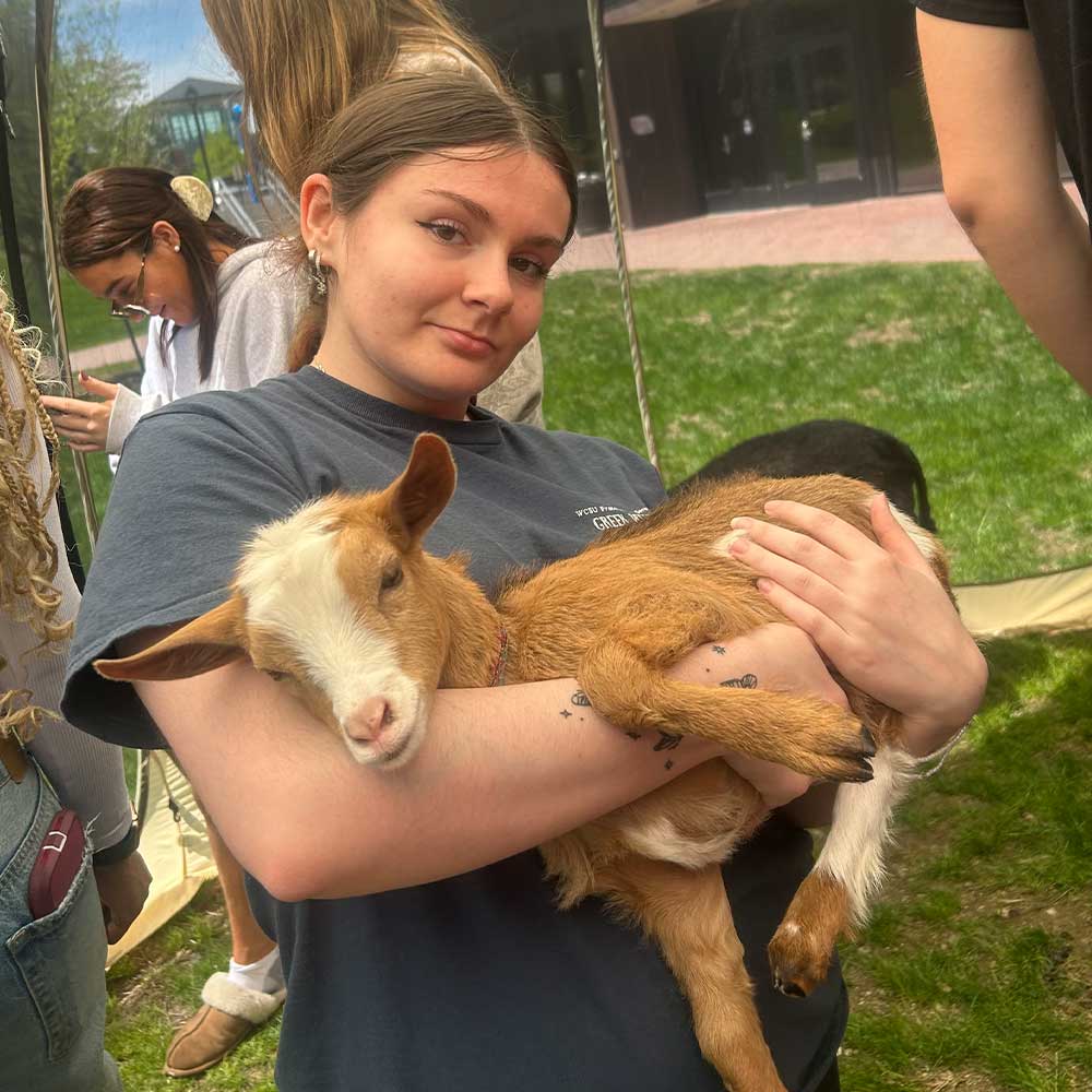 WCSU Peer Mentor Tessa