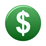 IDEAL Currency Identifier icon featuring a dollar sign inside a green circle