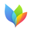 MindNode icon featuring flowering colors in the shape of petals