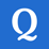 Quizlet icon with a 'Q' on a blue backdrop