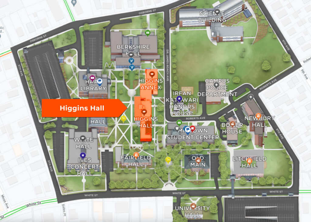 Higgins Hal, Midtown Campus, WCSU