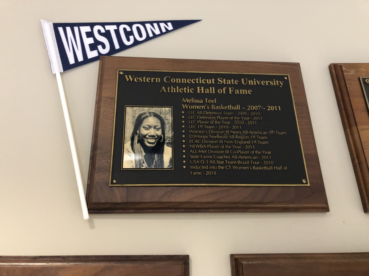 melissa plaque