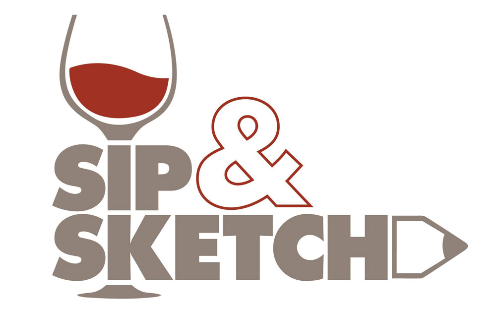 Sip N’ Sketch Logos