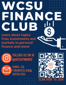 For more information about the WCSU Finance Club