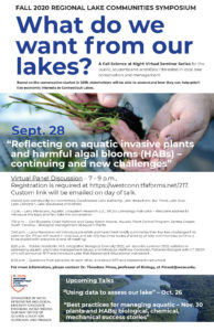 Image of Poster for Fall 2020 Regional Lake Communities Symposium