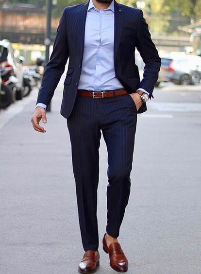man in business wear.