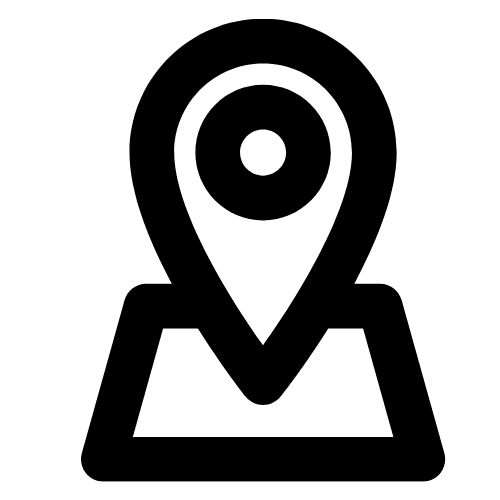 Icon of a location pin.