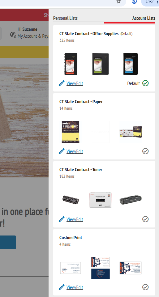 ordering WCSU business cards