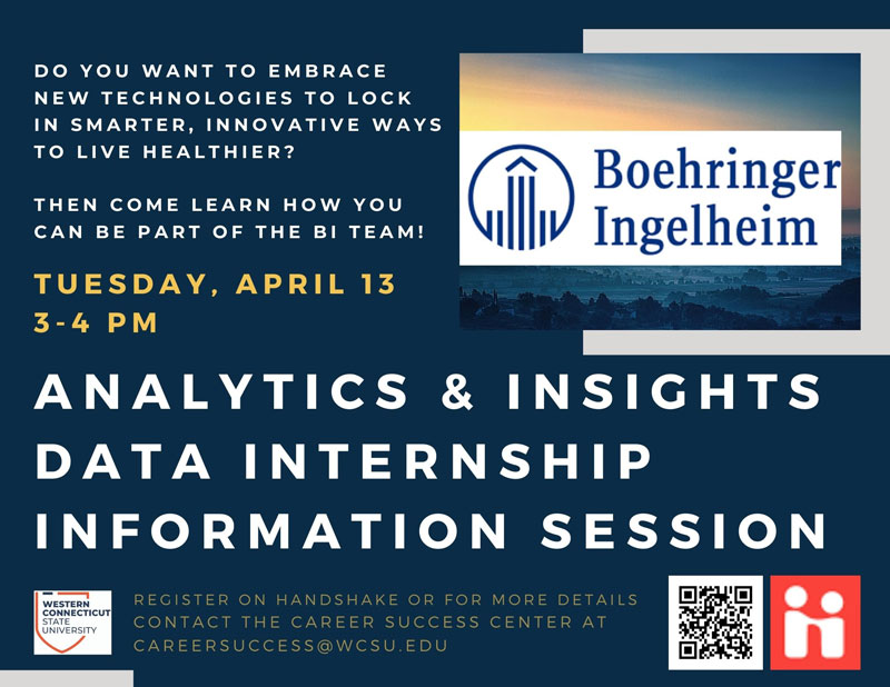Boehringer Internship – WCSU Events