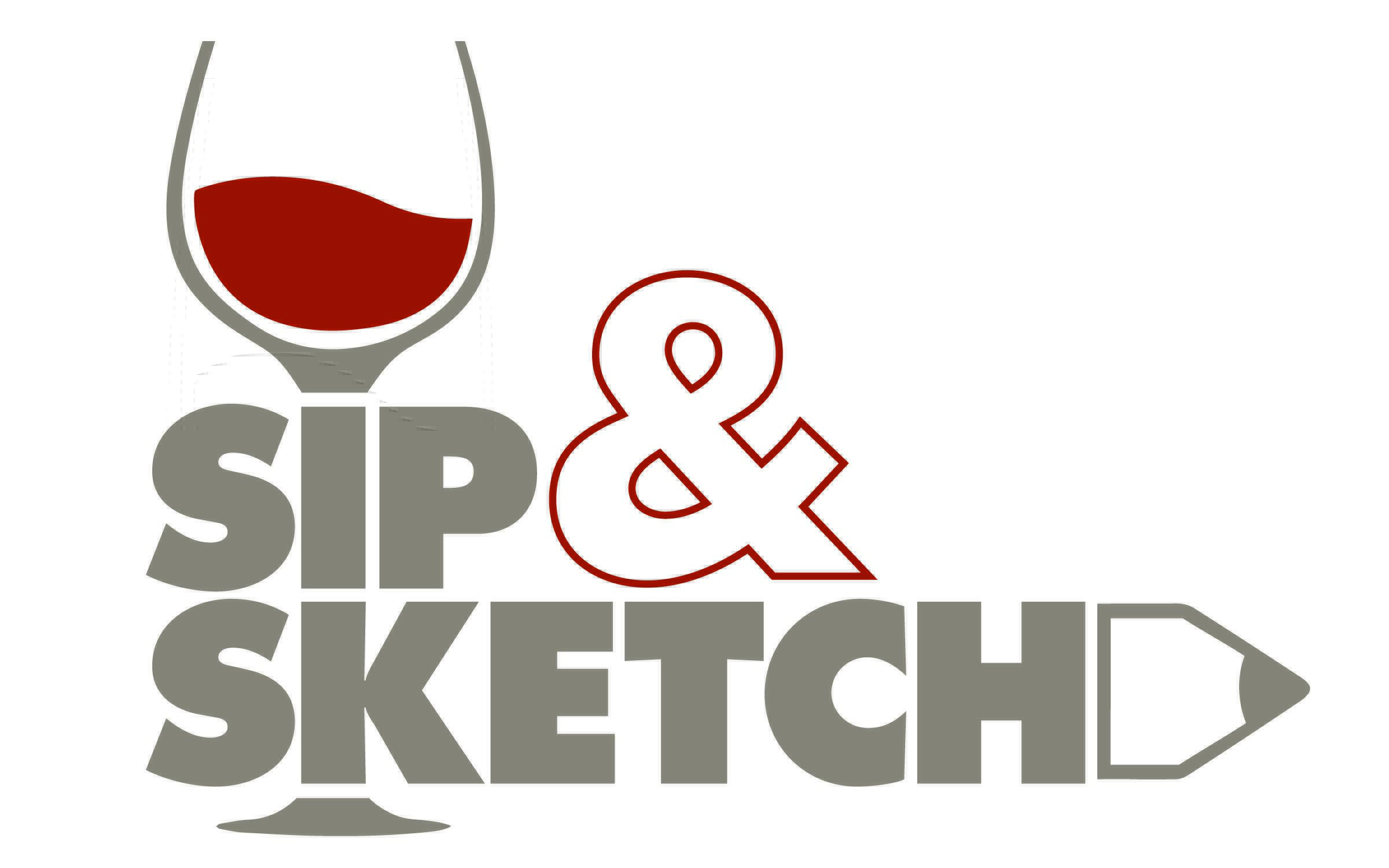 Sip N' Sketch Logos