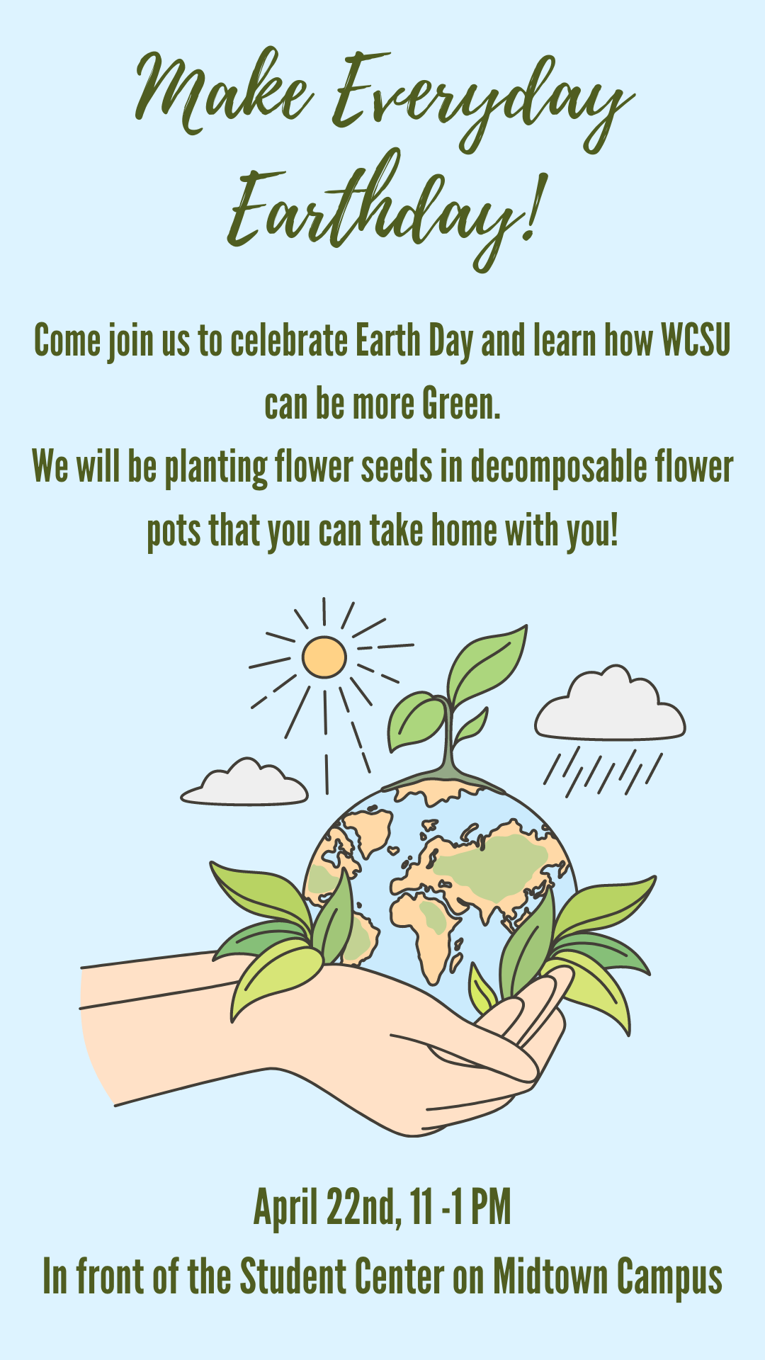 Earth Day flyer