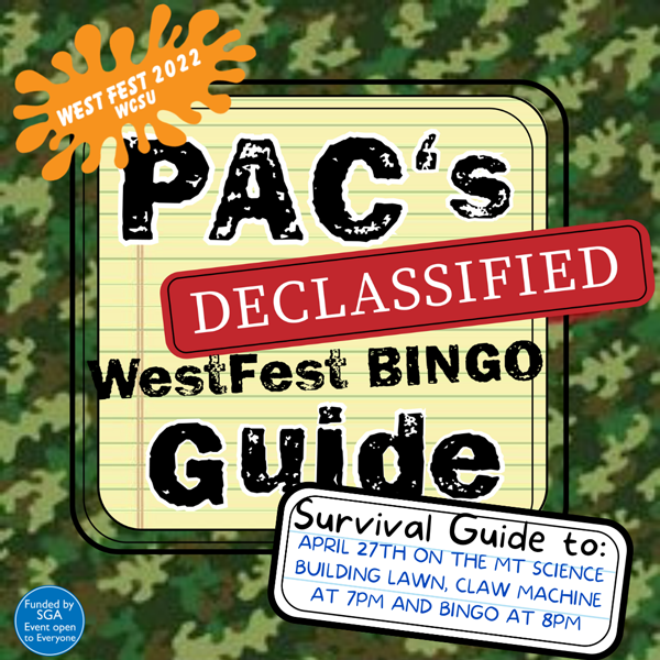 PAC's Declassified WestFest Bingo