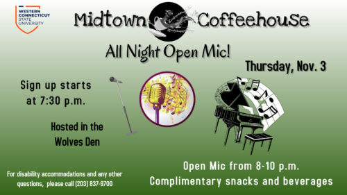Coffeehouse 11-3 All Night Open Mic