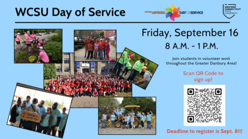 WCSU Day of Service 9/16 at 8 am