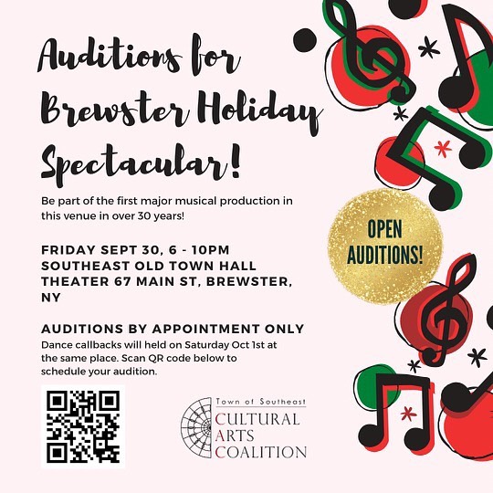Audition for Brewster Holiday Spectacular