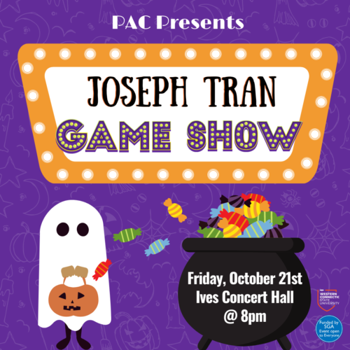 Joseph Tran Game Show 10/21 at 8 p.m.
