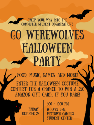 Go Werewolves Halloween Party