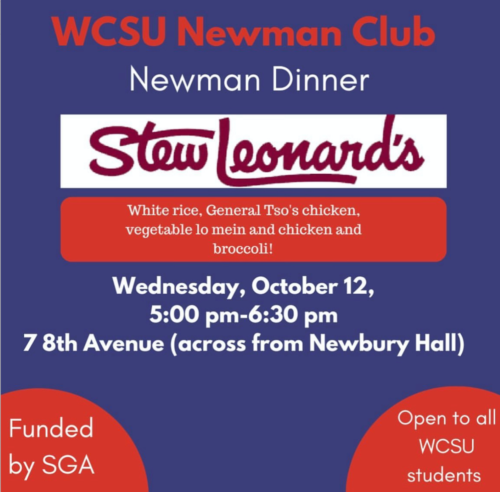 Newman Dinner 10/12