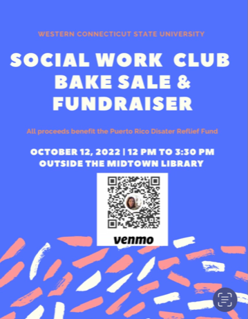 Social Work Club Bake Sale