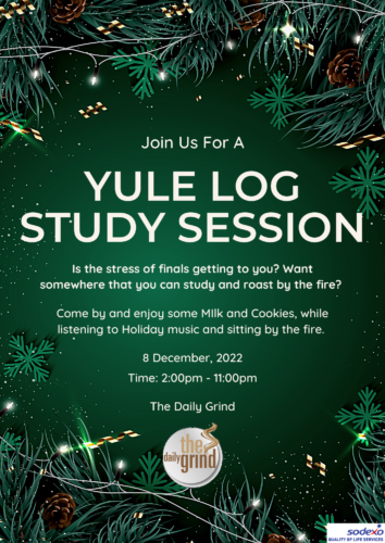 Yule Log Study Session