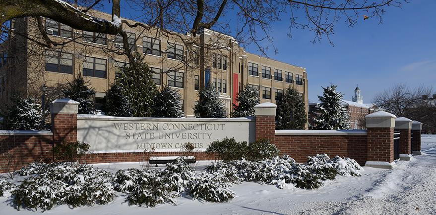 White Hall in the Snow