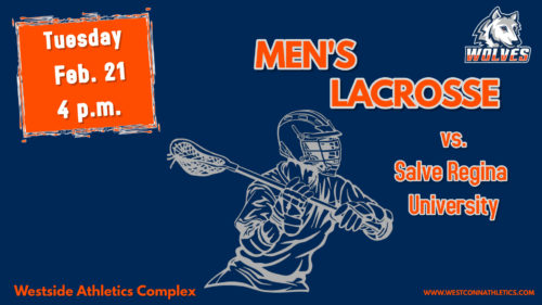 Men's Lacrosse vs. Salve Regina 2-21 at 4 p.m.