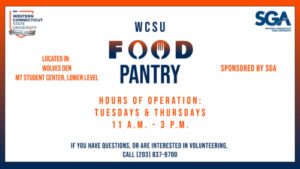 WCSU Food Pantry Flyer