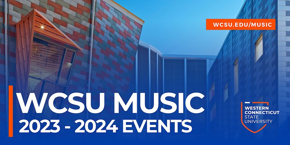 WCSU Music 2023-24 graphic