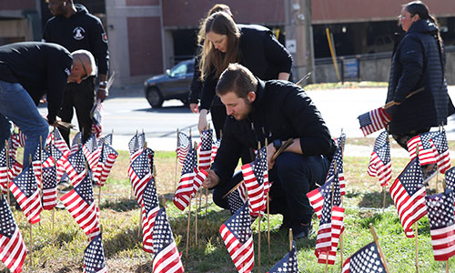 WCSU Field of Flags