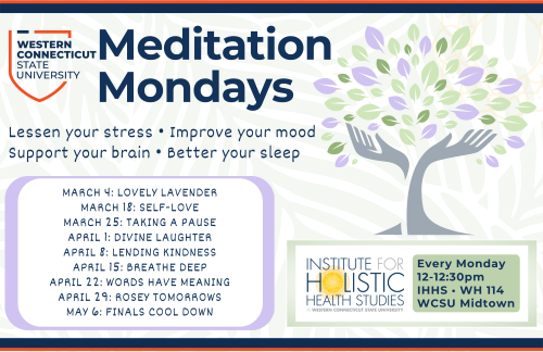 Meditation Mondays flyer