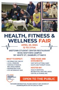 Health, Fitness & Wellness Fair poster