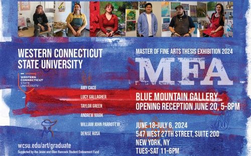 MFA Exhibition at Blue Mountain Gallery