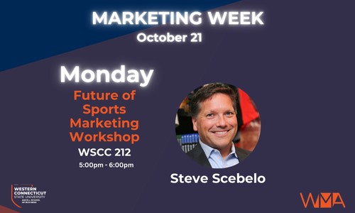 Marketing Week Steve Scebelo flyer