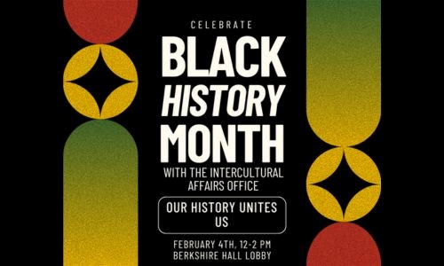 Black History Month flyer