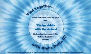 Tied together for life with ADPi flyer