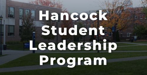 Hancock Student Leadership Program