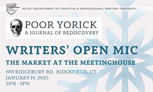 Poor Yorick Open Mic January 18 flyer
