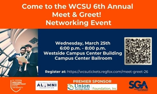 Alumni Meet & Greet flyer