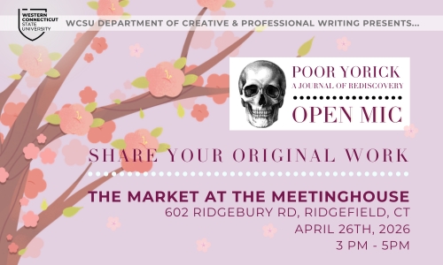 April Poor Yorick event graphic