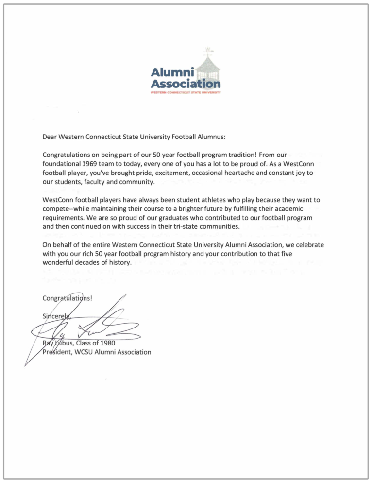 Celebrating 50 years of WCSU Football – Western Connecticut State ...