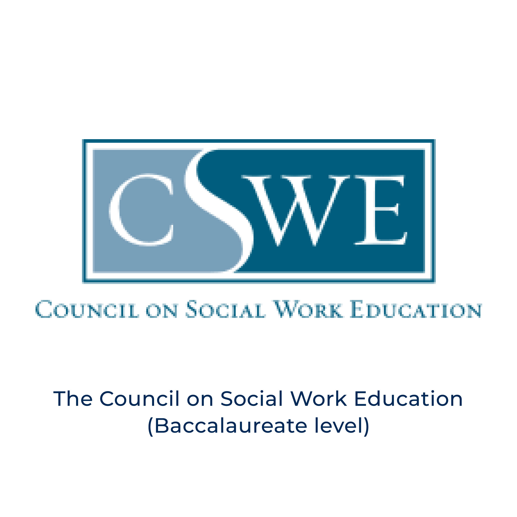 The Council on Social Work Education (Baccalaureate level)