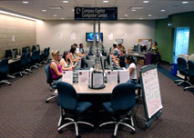 Students in C4 Computer Center