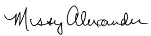 Signature - Missy Alexander