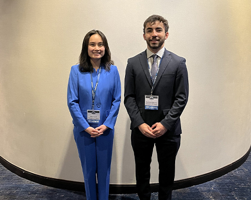 Kathwari Honors Students Maia Quirk and Matthew Maloney Attend GAME Forum