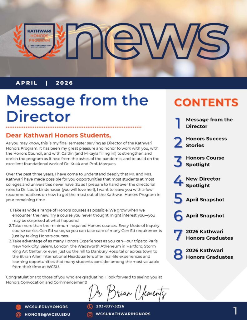 april newsletter cover