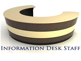 Info Desk Worker logo