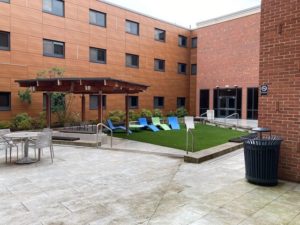 Litchfield Hall Courtyard North