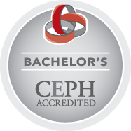 accreditation by the Council on Education for Public Health (CEPH)